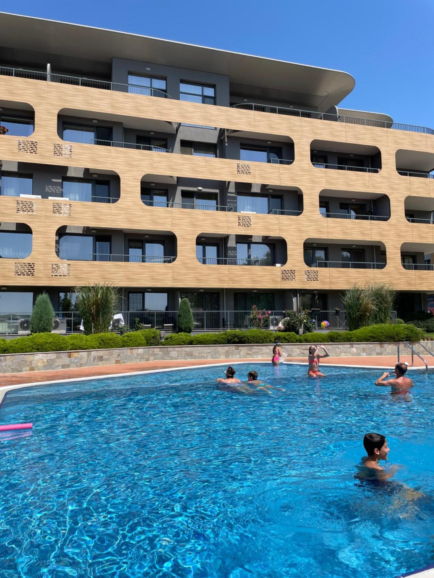 Freddo Apartment - Coral Residence Complex With Parking & Pool 瓦爾納 外观 照片